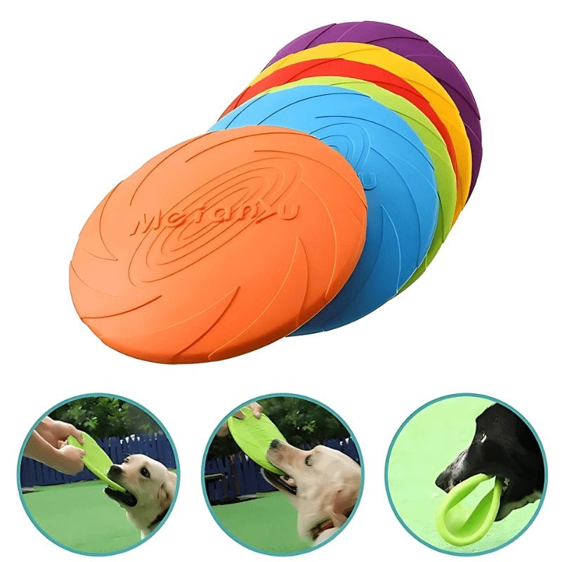 AirBite – Durable Silicone Flying Disc Toy for Dogs - AirBite – Durable Silicone Flying Disc Toy for Dogs - Petz Toyz