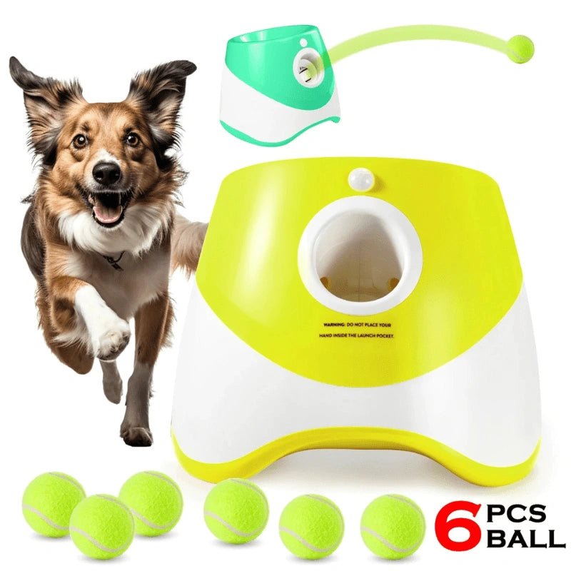 GoFetch Mini – Automatic Dog Ball Launcher Rechargeable - GoFetch Mini – Automatic Dog Ball Launcher Rechargeable - Petz Toyz