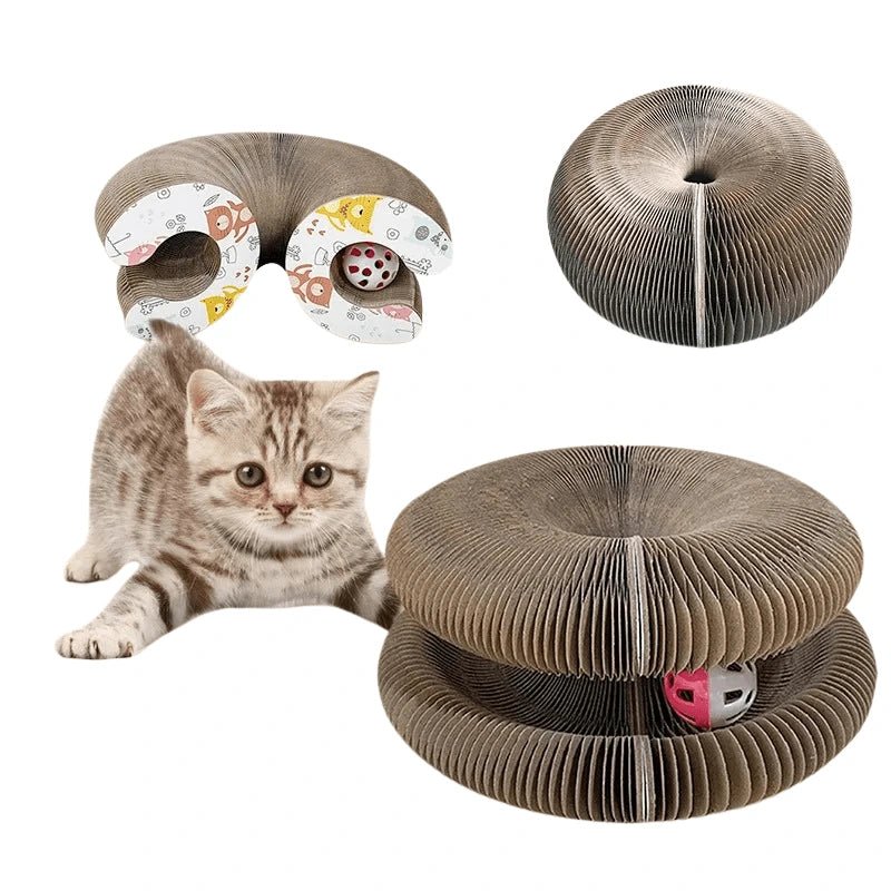 Magic Cat Scratcher - Compact Haven - Magic Cat Scratcher - Compact Haven - Petz Toyz