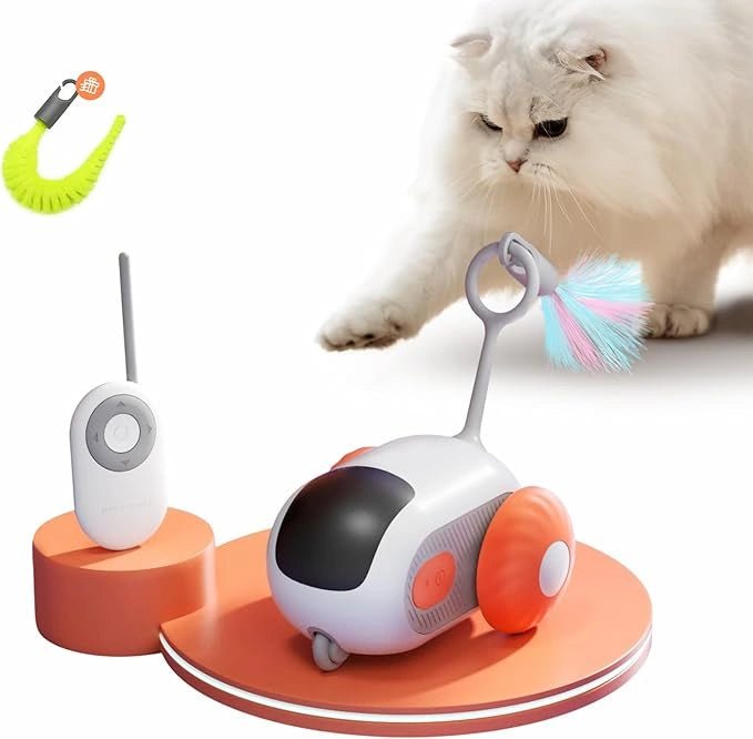 Paw Racer - Interactive Remote - Control Car for Cats - Paw Racer - Interactive Remote - Control Car for Cats - Petz Toyz