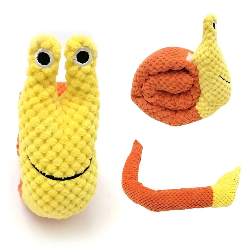 SnailMate – Plush Treat - Hiding Toy for Dogs and Puppies - SnailMate – Plush Treat - Hiding Toy for Dogs and Puppies - Petz Toyz